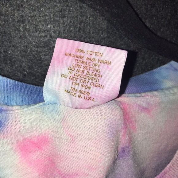 GRATEFUL DEAD Tee Tennessee River TieDye Single Stitch Shirt Dancing Bears Large - Picture 4 of 12